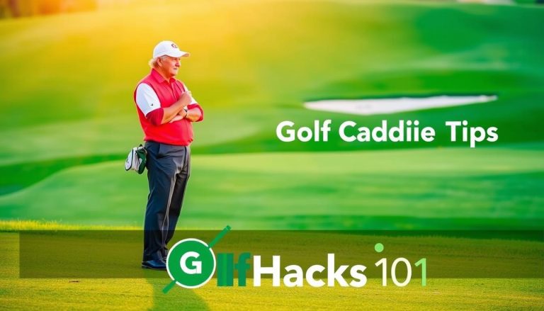 Golf caddie tips