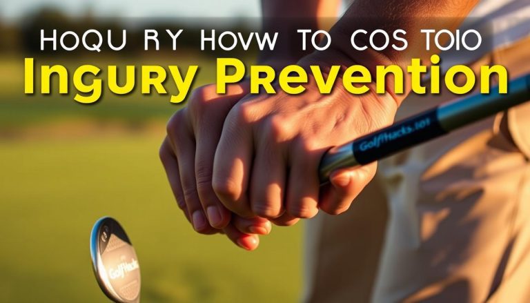 Golf injury prevention